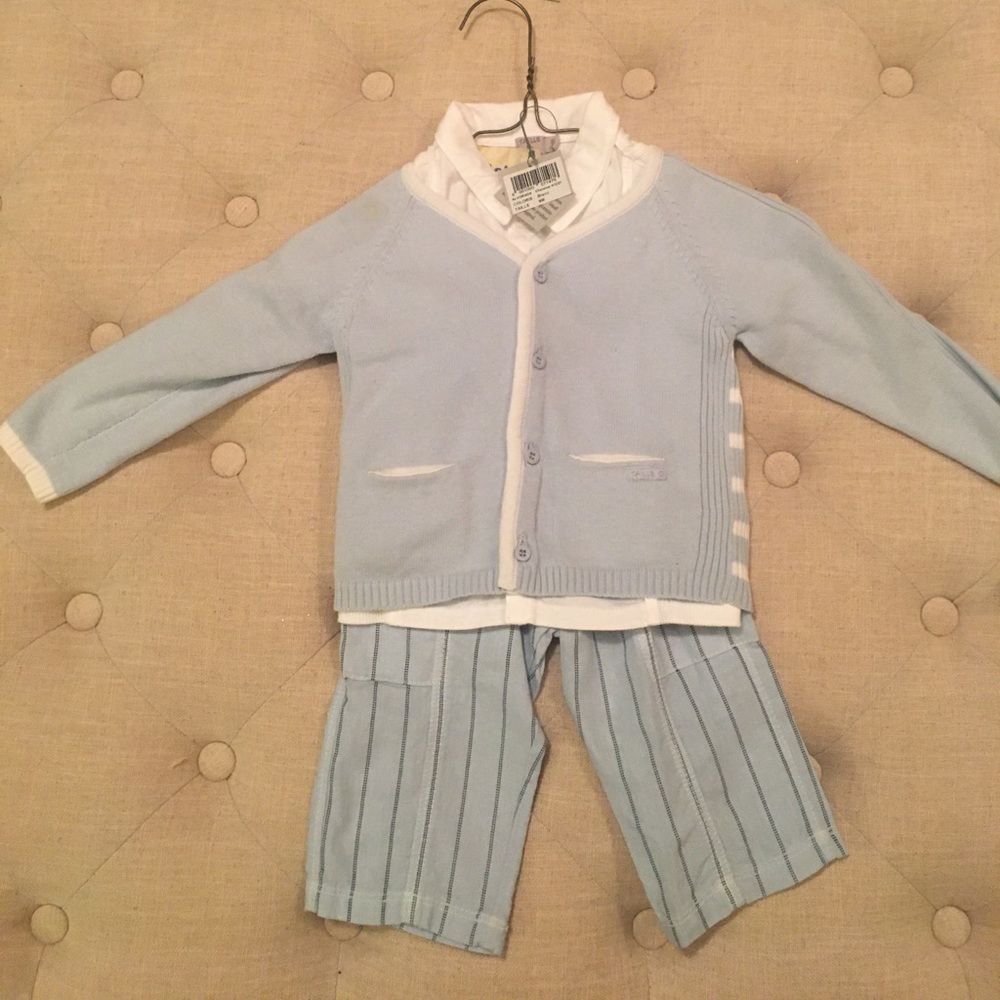 3 Piece Sweater Set for Boys NWT